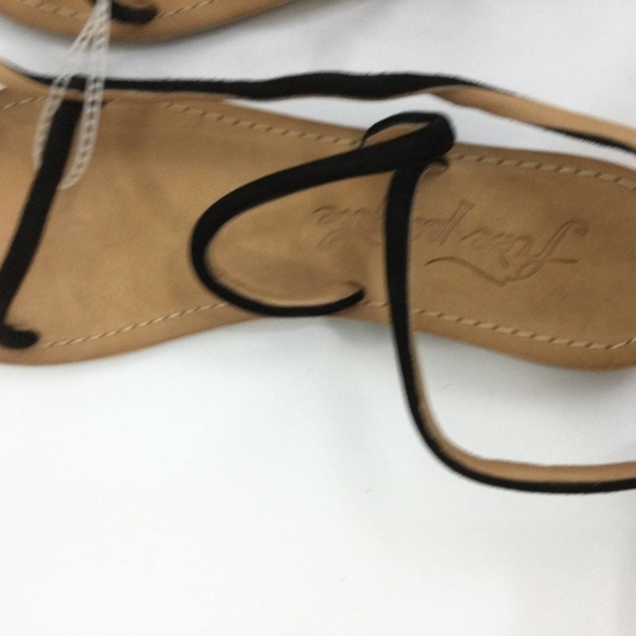 Free People Havana Black Suede Gladiator Sandals - Picture 6 of 16
